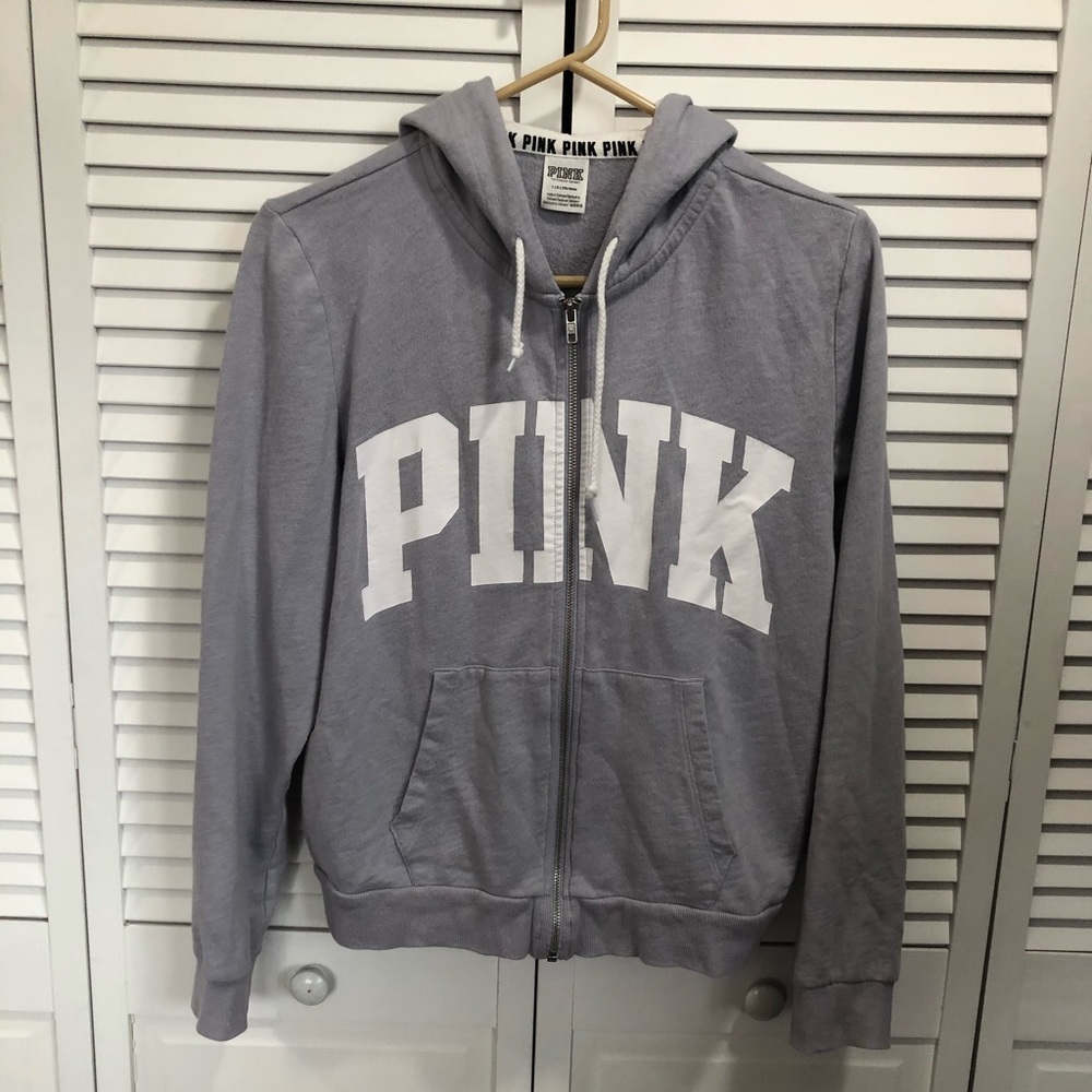 PINK Zip up Sweatshirt
